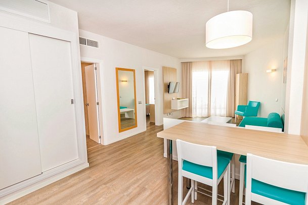 Eix Lagotel Holiday Resort - Wohnbeispiel Apt. 1 Schlafzimmer (Zimmercodierung AB1.AB2)