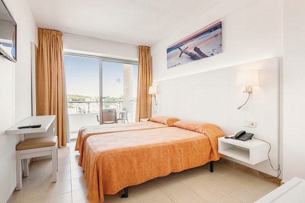 Bella Mar - Wohnbeispiel Doppelzimmer Superior (Zimmercodierungen DS1 & DSD)