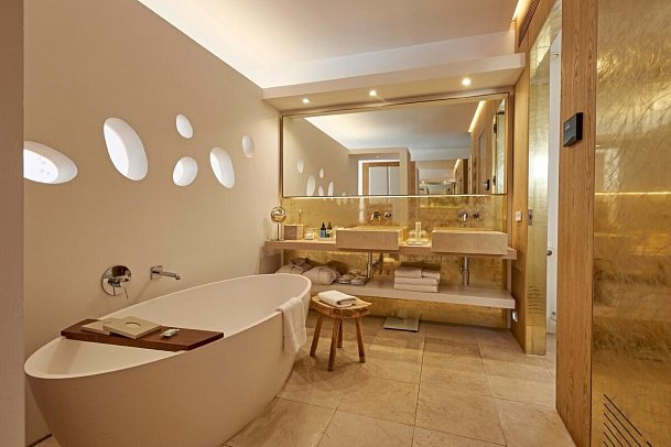 Convent de la Missió Grand Luxury Boutique adults-only - Beispiel Bad (Zimmercodierung WU1)