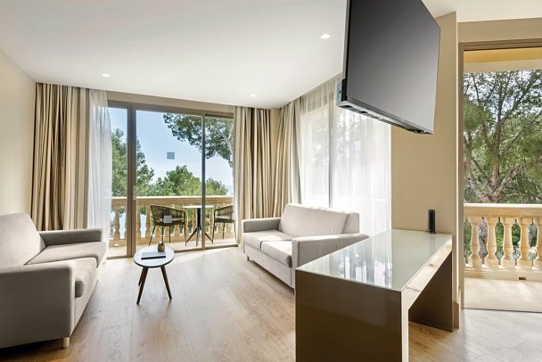 Barceló Illetas Albatros - Wohnbeispiel Juniorsuite Meerblick (Zimmercodierung JBM)