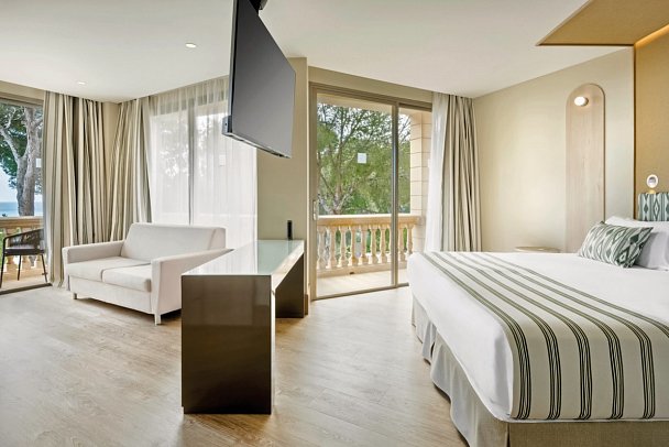 Barceló Illetas Albatros - Wohnbeispiel Juniorsuite Meerblick (Zimmercodierung JBM)