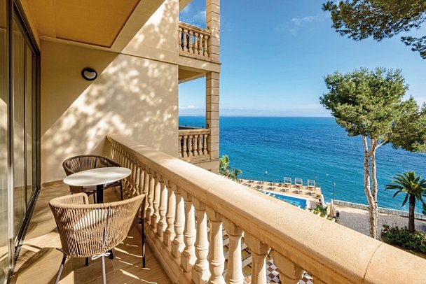 Barceló Illetas Albatros - Beispiel Terrasse (Zimmercodierung JBM)