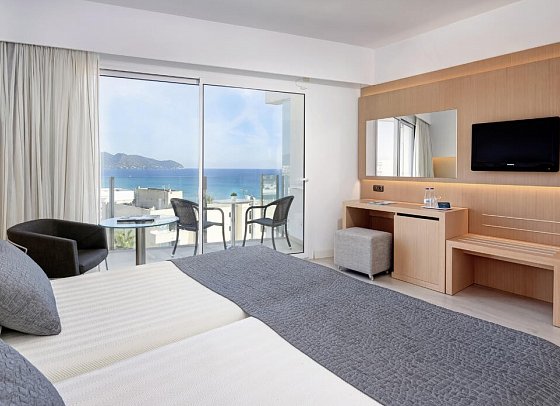 CM Playa del Moro - Wohnbeispiel Doppelzimmer seitl. Meerblick (Zimmercodierungen DPN, D1N & D2N)