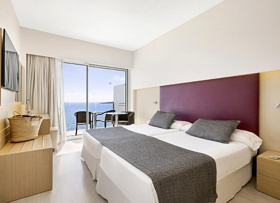 CM Playa del Moro - Wohnbeispiel Doppelzimmer Meerblick (Zimmercodierungen D1M, D2M & DBD)