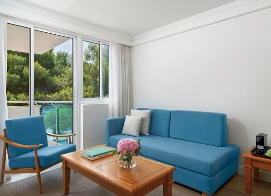 H10 Blue Mar - Wohnbeispiel Juniorsuite seitl. Meerblick (Zimmercodierung JBN)
