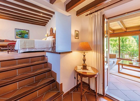 Finca Ca's Curial - Wohnbeispiel Suite mit Balkon oder Terrasse (Zimmercodierung WB1)