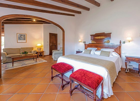 Finca Ca's Curial - Wohnbeispiel Suite mit Balkon oder Terrasse (Zimmercodierung WB1)