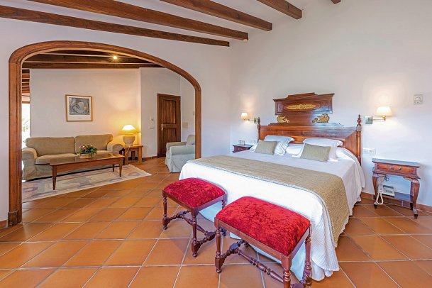 Finca Ca's Curial - Wohnbeispiel Suite mit Balkon oder Terrasse (Zimmercodierung WB1)