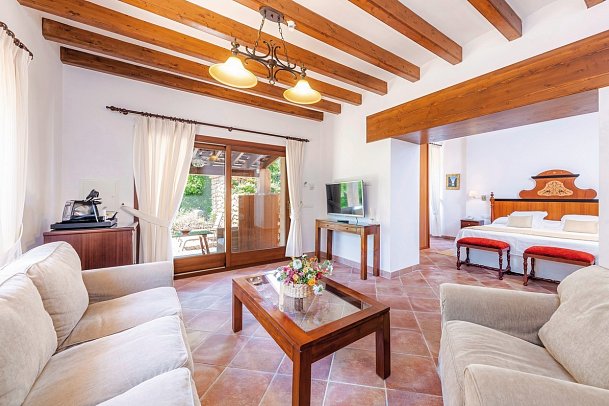 Finca Ca's Curial - Wohnbeispiel Suite mit Balkon oder Terrasse (Zimmercodierung WB1)