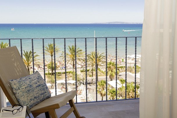 MySeaHouse Flamingo - Wohnbeispiel Doppelzimmer Meerblick (Zimmercodierungen D1M, D2M & D3M)