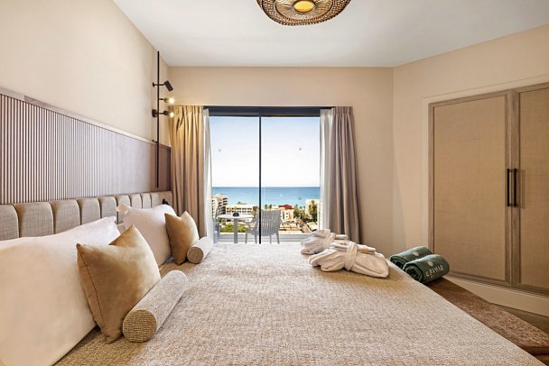 Aubamar Palma Resort - Wohnbeispiel Doppelzimmer Meerblick (Zimmercodierung DBM)