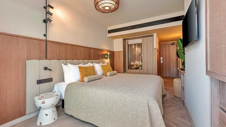 Aubamar Palma Resort - Wohnbeispiel Juniorsuite Poolblick (Zimmercodierung JBP)