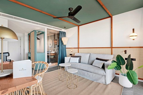 Aubamar Palma Resort - Wohnbeispiel Suite Pool - und Meerblick (Zimmercodierung WBM)