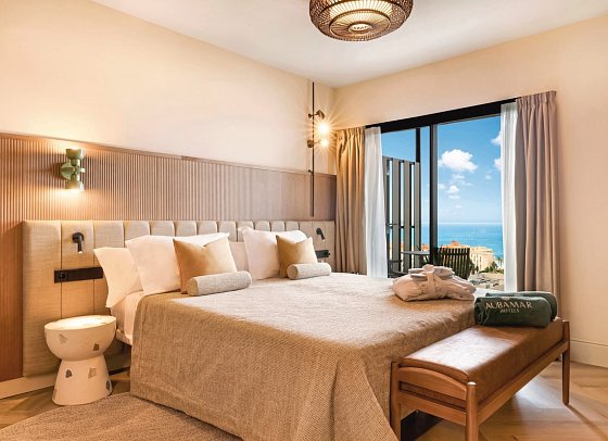 Aubamar Palma Resort - Wohnbeispiel Doppelzimmer Meerblick (Zimmercodierung DBM)