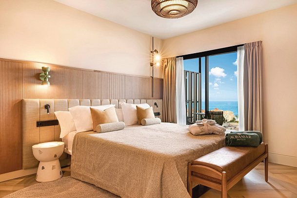 Aubamar Palma Resort - Wohnbeispiel Doppelzimmer Meerblick (Zimmercodierung DBM)