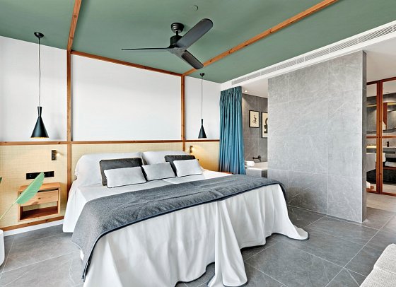 Aubamar Palma Resort - Wohnbeispiel Suite Pool - und Meerblick (Zimmercodierung WBM)