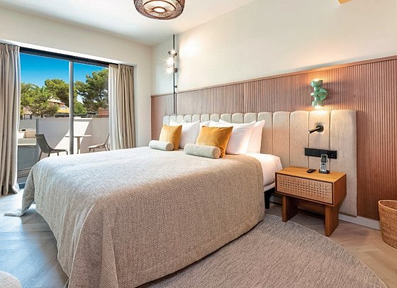 Aubamar Palma Resort - Wohnbeispiel Doppelzimmer Poolblick (Zimmercodierung DBP)