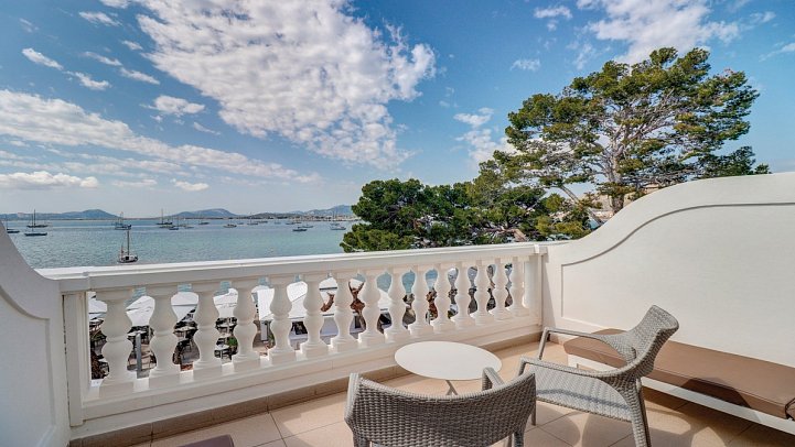 Hoposa Illa d'Or - Beispiel Balkon (Zimmercodierung D2M)