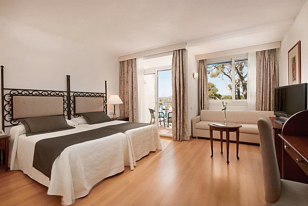 Hipotels Eurotel Punta Rotja - Wohnbeispiel Doppelzimmer Economy (Zimmercodierung DE1)