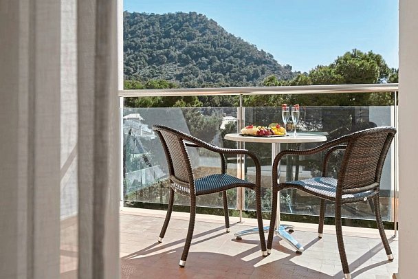 Hipotels Eurotel Punta Rotja - Beispiel Balkon (Zimmercodierungen DBN & DCN)