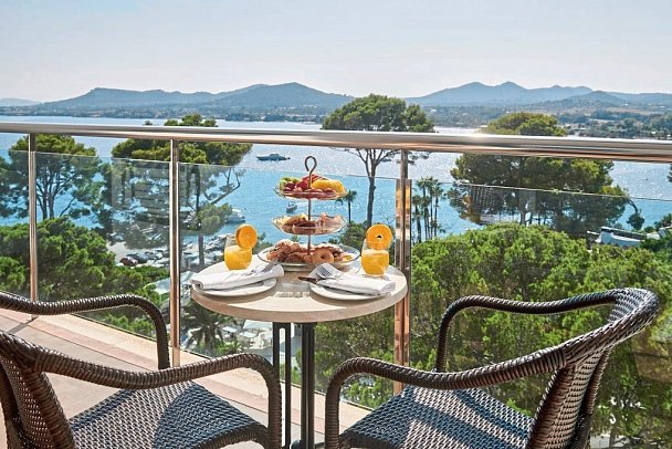 Hipotels Eurotel Punta Rotja - Wohnbeispiel Doppelzimmer Select Meerblick (Zimmercodierung DNM)