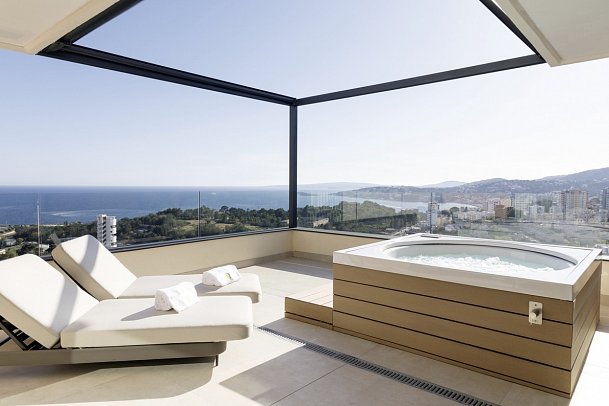 GPRO Valparaíso Palace & Spa - Wohnbeispiel Suite The Royal Meerblick (Zimmercodierung WBM)
