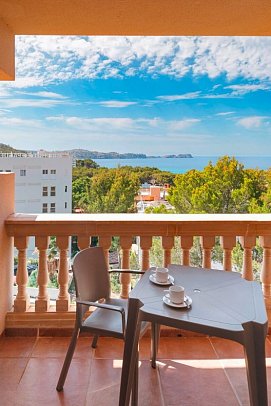 Mar Hotels Paguera & Spa - Beispiel Balkon (Zimmercodierung ABN)