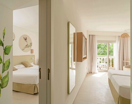 Iberostar Selection Albufera Playa - Wohnbeispiel Doppelzimmer Premium mit Verbindungstür (Zimmercodierungen DV1 & DV2)