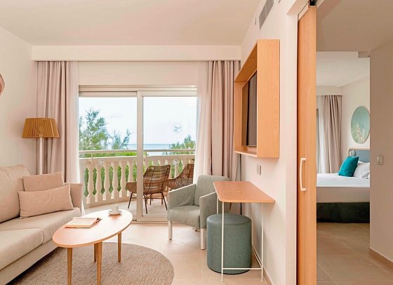 Iberostar Selection Albufera Playa - Wohnbeispiel Suite Meerblick (Zimmercodierungen W1M & W2M)
