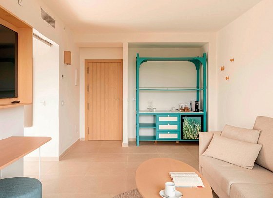 Iberostar Selection Albufera Playa - Wohnbeispiel Suite Meerblick (Zimmercodierungen W1M & W2M)