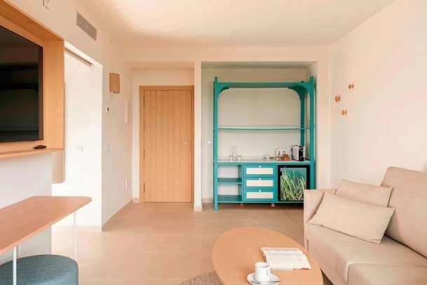 Iberostar Selection Albufera Playa - Wohnbeispiel Suite Meerblick (Zimmercodierungen W1M & W2M)