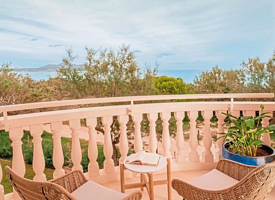 Iberostar Selection Albufera Playa - Wohnbeispiel Suite Meerblick (Zimmercodierungen W1M & W2M)