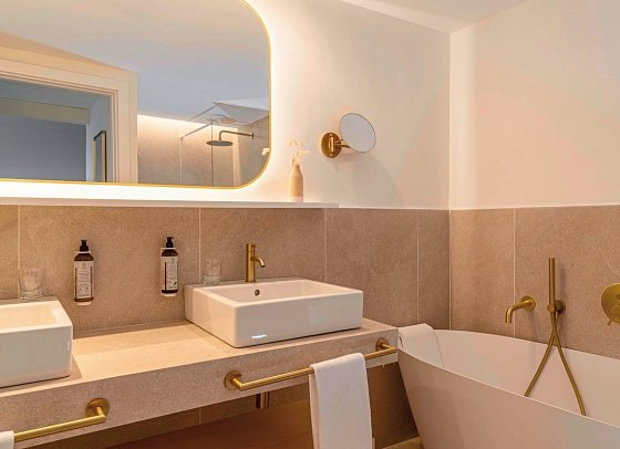 Iberostar Selection Albufera Playa - Wohnbeispiel Suite Meerblick (Zimmercodierungen W1M & W2M)