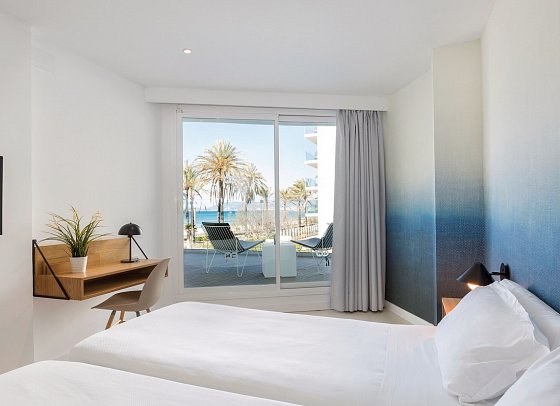 HM Tropical - Wohnbeispiel Doppelzimmer seitl. Meerblick (Zimmercodierungen D1N, D2N & DCN)