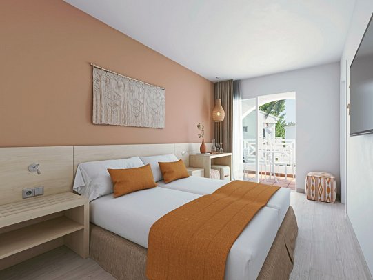 Garden Saladina - Wohnbeispiel Doppelzimmer (Zimmercodierungen DP1, DB1, DMG, DS1 & DM1)