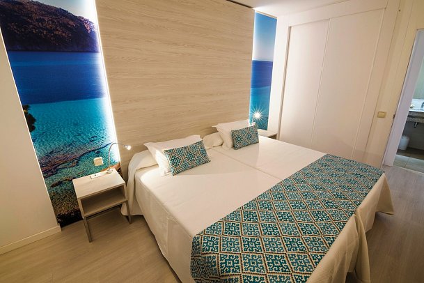 Novo Mar - Wohnbeispiel Appartement 1 Schlafzimmer (Zimmercodierung AB1)