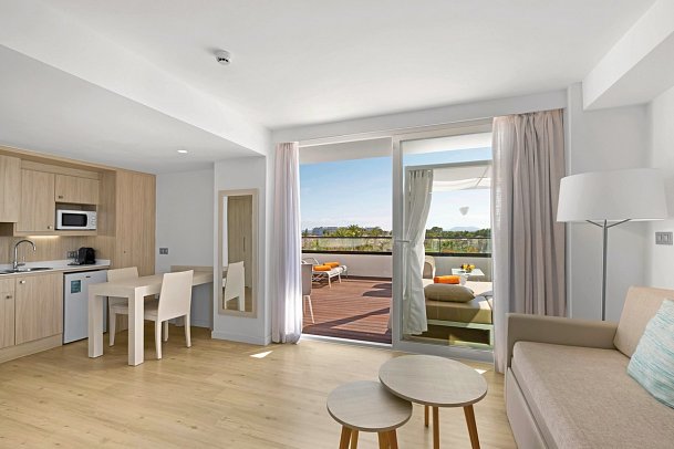 VIVA Eden Lago - Wohnbeispiel Appartement 1 Schlafzimmer Royal Terrace (Zimmercodierung AT1)