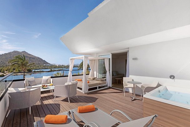 VIVA Eden Lago - Wohnbeispiel Appartement 1 Schlafzimmer Royal Terrace (Zimmercodierung AT1)