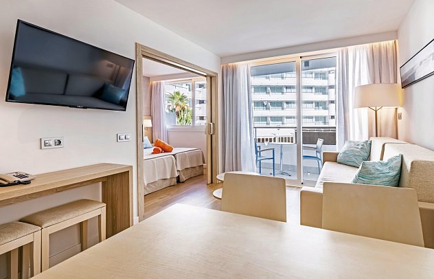 VIVA Eden Lago - Wohnbeispiel Appartement 1 Schlafzimmer Poolblick (Zimmercodierung ABP)