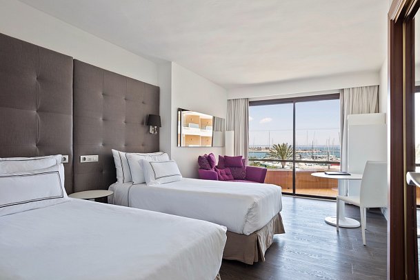 Meliá Palma Marina - Wohnbeispiel Doppelzimmer Premium Meerblick (Zimmercodierung DMM)