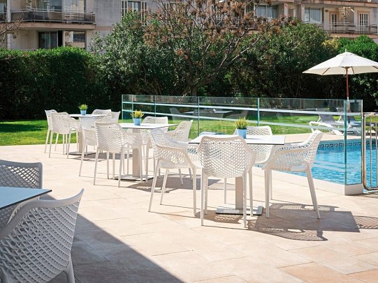 Alua Leo - Terasse des Hotel Alua Leo