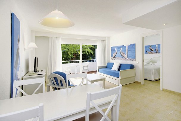 Iberostar Waves Ciudad Blanca - Wohnbeispiel App. 1 Schlafzimmer (Zimmercodierungen AB1, AB2, A1G, A2G, A1M & A2M)