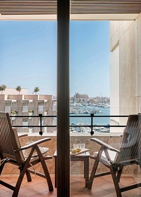 Victoria Gran Meliá - Beispiel Balkon (Zimmercodierung DM1)