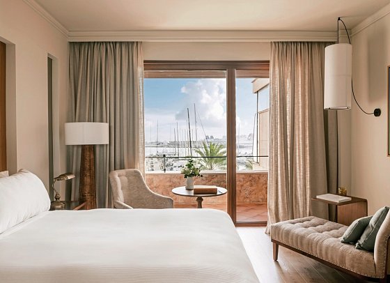 Victoria Gran Meliá - Wonbeispiel Doppelzimmer Supreme Meer- und Kathedralenblick (Zimmercodierung DM1)