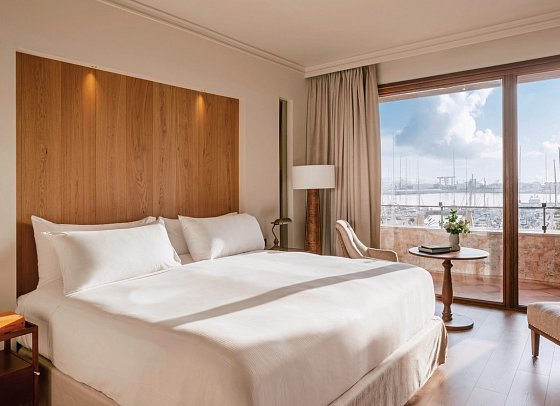 Victoria Gran Meliá - Wohnbeispiel Doppelzimmer Supreme Meer- und Kathedralenblick (Zimmercodierung DM1)