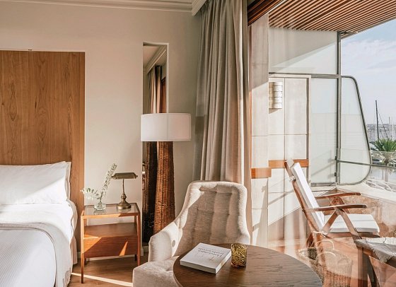 Victoria Gran Meliá - Wohnbeispiel Doppelzimmer Supreme Meer- und Kathedralenblick (Zimmercodierung DM1)