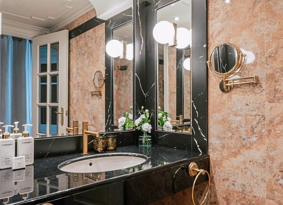 Victoria Gran Meliá - Wohnbeispiel Doppelzimmer Supreme Meer- und Kathedralenblick (Zimmercodierung DM1)