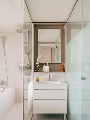 Victoria Gran Meliá - Wohnbeispiel Doppelzimmer Supreme Redlevel Meer- und Kathedralenblick (Zimmercodierung DM2)