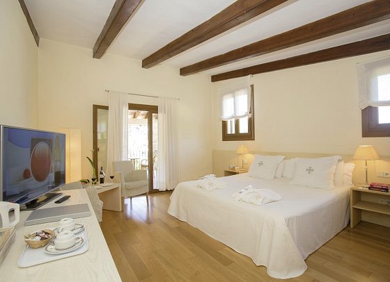 Rural L'Hermitage & Spa - Wohnbeispiel Doppelzimmer Superior (Zimmercodierung DS1)