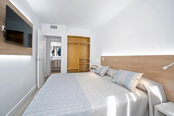 Ciudad Laurel - Wohnbeispiel Appartement 1 Schlafzimmer Premium (Zimmercodierungen AM1 & AMP)